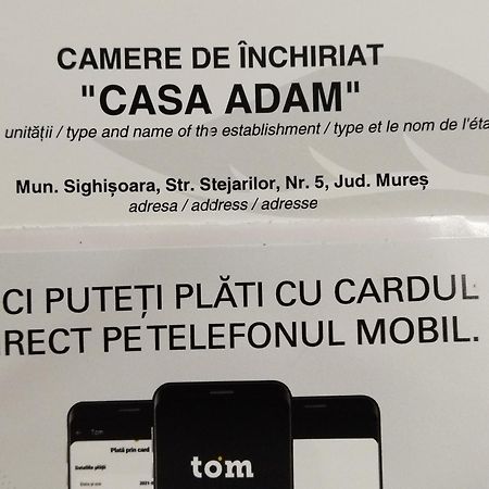 Отель Casa Adam Сигишоара Экстерьер фото